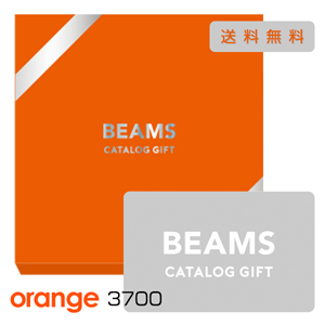 カードタイプ ビームスカタログギフト BEAMS CATALOG GIFT orange 3700