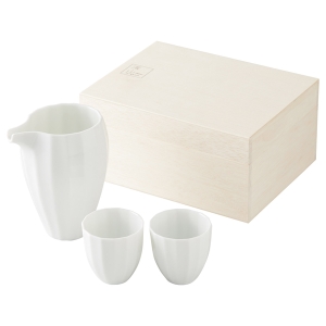 ミヤマ 白磁 酒器セット【rm244072e01】