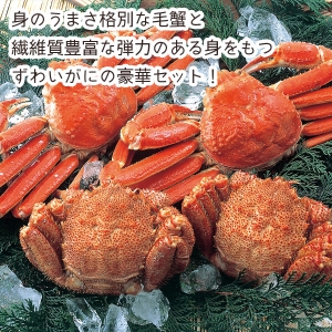 【メーカー直送】新・豪華ずわい毛がに4尾セット【rm25016fcc090】