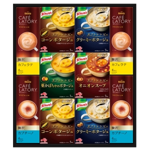 味の素 〈ギフトレシピ〉クノールスープ&コーヒーギフト【rm25056fcc072】