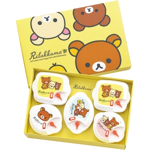 リラックマ 電子レンジ容器5P【rm25104fcc033】