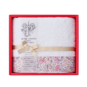 prima rosette using by LIBERTY FABRICS フェイスタオル ピンク【rm25117fcc014】