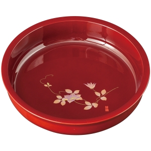 紀州塗 春慶紀の里 7.0菓子鉢【rm25152fcc129】