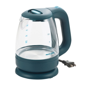 マリ・クレール Aqua Glass 電気ケトル1.2L LEDタイプ【rm25162fcc021】