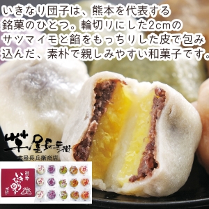 【メーカー直送】芋屋長兵衛 熊本いきなり団子15個セット【rm25013fcc076】