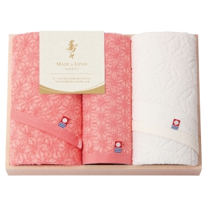 寿々～じゅじゅ～ 日本製 愛媛今治 木箱入タオルセット【rm25127fcc031】