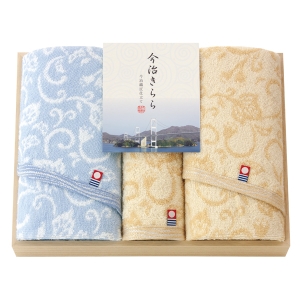 今治きらら 日本製 愛媛今治 木箱入タオルセット【rm25130fcc044】