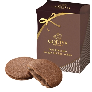 ゴディバ ダークチョコレート ラングドシャクッキー（4枚入） 208053【rm26001fcd055】