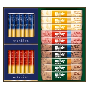 AGF スティック カフェオレ&ブラック アソートギフト BZT-20D【rm26049fcd015】