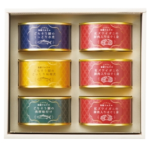 缶詰ソムリエ サバ缶と紅ズワイガニ缶詰アソートA KD-2250【rm26065fcd033】