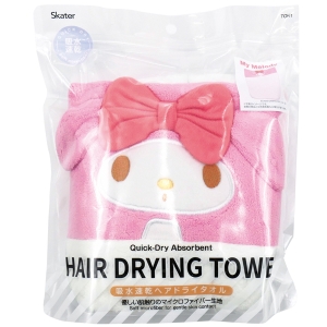サンリオキャラクターズ 吸水速乾ヘアドライタオル マイメロディ TOH1【rm26107fcd027】