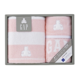 ベビー GAP ボーダーベア ピンク 54-5039200【rm26109fcd085】