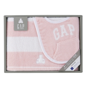 ベビー GAP ボーダーベア ピンク 54-5039250【rm26109fcd103】