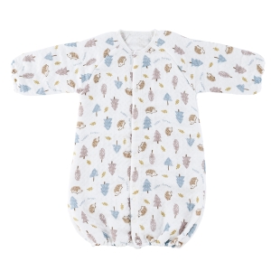 Air Mousse Baby アニマルプリント ロンパース B（ハリネズミ） AR7440【rm26110fcd026】