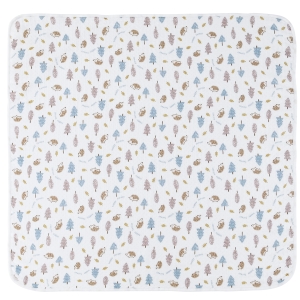 Air Mousse Baby アニマルプリント フード付おくるみ B（ハリネズミ） AR7430【rm26110fcd063】