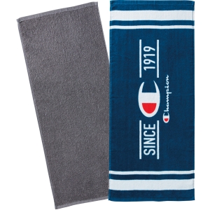 チャンピオン フェイスタオル2P フリーグレー 5065017000【rm26117fcd010】