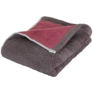 DAILY PRAIRIE リバーシブルフェイスタオル チャコールグレー/ダスティピンク COREV-F-GY【rm26121fcd036】