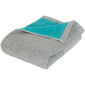 DAILY PRAIRIE リバーシブルビッグバスタオル グレー/ターコイズ COREV-BB-TQ【rm26121fcd139】