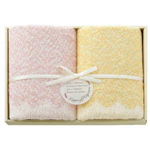 Pupu Mignon バスタオル2P ピンク PM4350【rm26123fcd173】