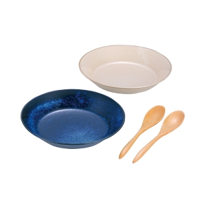 ナチュラルカラー スプーン付ペアカレー 197509【rm26146fcd082】