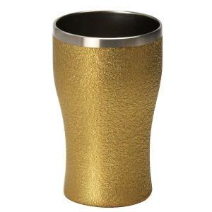 ルミナス 真空2層タンブラー ゴールド LMS-2052A【rm26151fcd107】