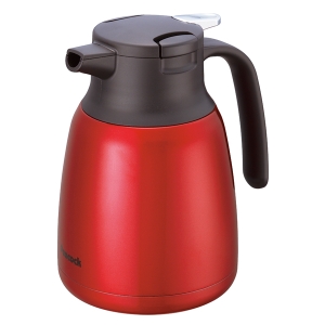 ピーコック ステンレス製ハンディポット1.0L レッド AHR-100R【rm26161fcd113】