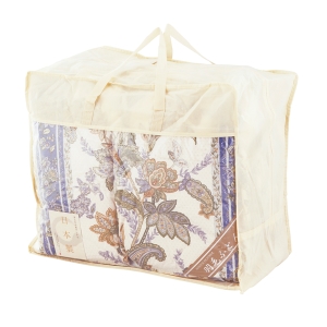 日本製羽毛布団1枚 ブルー【rm25b057gc179】