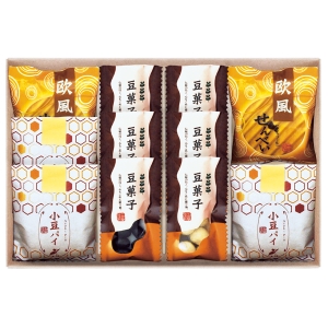 小豆パイ・欧風せんべい和菓子詰合せ【rm25b142gc035】