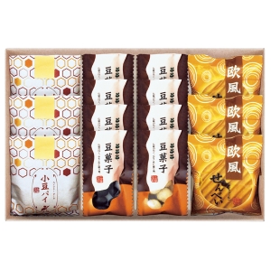 小豆パイ・欧風せんべい和菓子詰合せ【rm25b142gc047】