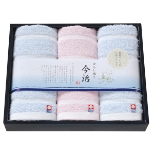 日本名産地 今治ぼかし2 フェイスタオル3P【rm25b028gc054】