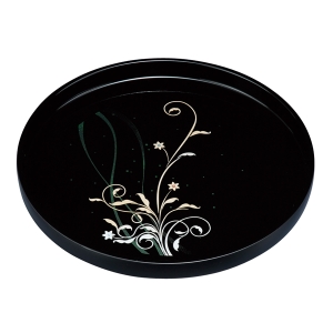 MAKOTOjapan 花みさき 10.0丸盆【rm25b067gc012】