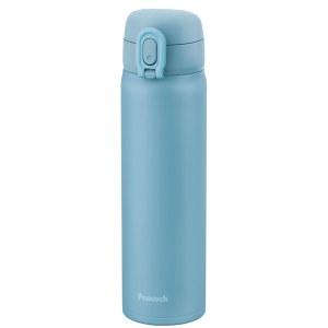 ピーコック ステンレスマグボトル ワンタッチタイプ500ml スモーキーブルー【rm25b080gc052】