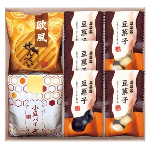 小豆パイ・欧風せんべい和菓子詰合せ【rm25b142gc011】