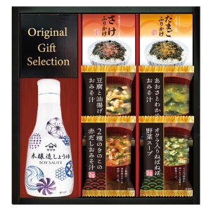 ヤマサ鮮度しょうゆ&フリーズドライ バラエティセット【rm25b194gc020】