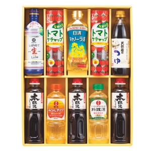 キッコーマン&調味料バラエティセット【rm25b192gc081】