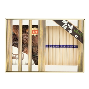 乾物家 国産椎茸と手延そうめん御詰合せ【rm25b199gc050】