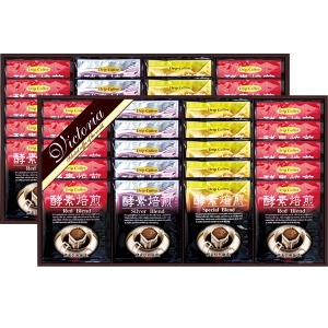 VICTORIA COFFEE プレミアム 珈琲屋さんの酵素焙煎ドリップコーヒー【rm25b124gc045】