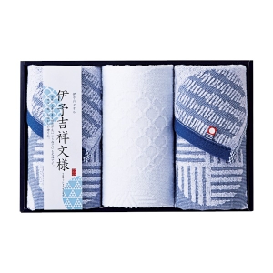 伊予吉祥文様 タオルセット IM2545【rm26c144gc067】