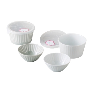 波佐見焼 花ふわり ピクルスセット 19871【rm26c183gc036】