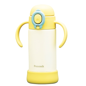 ピーコック ベビーストローマグ ハンドル付360mL イエロー APB-R35Y【rm26c190gc016】