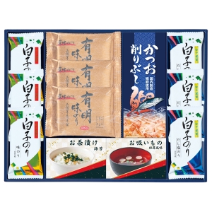 味之庵 白子のり&永谷園食卓セット【rm257157c08】