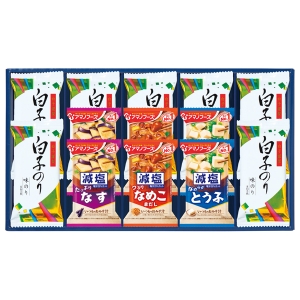 味之庵 アマノフーズフリーズドライ&白子のりセット【rm257158c02】