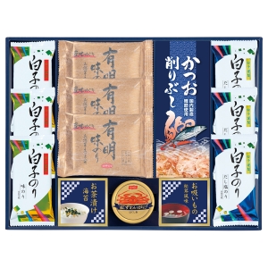 味之庵 白子のり&永谷園食卓セット【rm257163c09】
