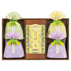 長崎製法カステーラ・緑茶詰合せ KTP-20【rm268049c02】