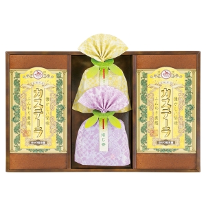 長崎製法カステーラ・緑茶詰合せ KTP-25【rm268049c03】