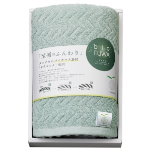びおふわ フェイスタオル1枚グリーン B-70103【rm268075c01】