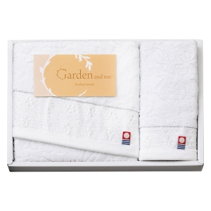 ガーデンアンドミー フェイス・ウォッシュタオルセット G-50150【rm268081c01】