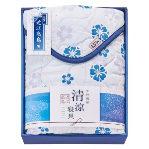 近江高島ちぢみ 敷パッド TK5810【rm268109c03】