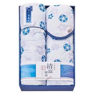 近江高島ちぢみ 肌布団&敷パッドセット TK5825【rm268116c03】
