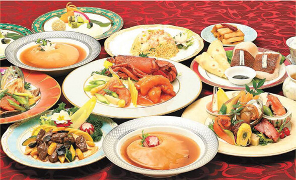 上海料理　２名様 紅玉コース